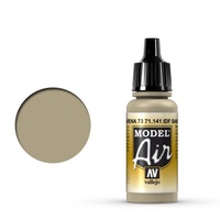 Vallejo Model Air IDF Sand Grey 73 17 ml Acrylic Airbrush Paint [71141]