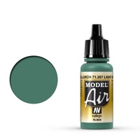 Vallejo Model Air Light Green RLM25 17 ml Acrylic Airbrush Paint [71267]