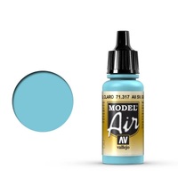 Vallejo Model Air AII Sv Gol Light Blue 17 ml Acrylic Airbrush Paint [71317