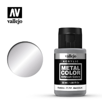 Vallejo Metal Colour Aluminium 32ml Acrylic Paint [77701]