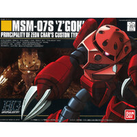 Bandai HGUC MSM-07S  Char's Z'Gok Custom  1/144