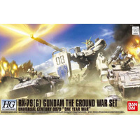 Bandai HGUC RX-79 Ground War Set  1/144