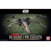 Bandai Red Squadron Star Wars & Starfighter Set 1/72 & 1/144