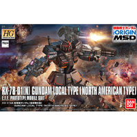 Bandai HG Gundam Local Type North American F  1/144