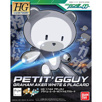 Bandai HGPG  Petit'Gguy Graham Aker White 1/144