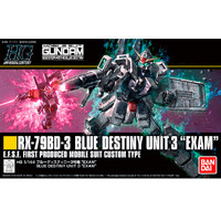 Bandai HG Blue Destiny Unit 3 Exam  1/144