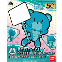 Bandai HG Petit Gguy Divers Blue / Placard  1/144