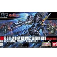 Bandai 5055609 HGUC Unicorn Gundam 2 Banshee Norn Unicorn Mode  1/144