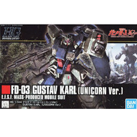 Bandai HGUC Gustav Karl ( Unicorn Version)  1/144