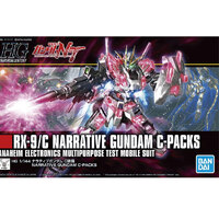 Bandai HGUC Narrative Gundam C- Packs   1/144