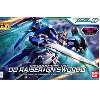 Bandai HG OO Raiser + GN Sword II  1/144