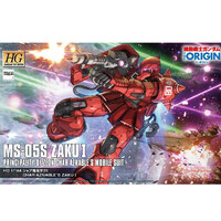 Bandai HG MS--05S Char Aznables Zaku I   1/144