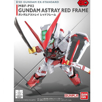 Bandai SD Gundam Ex- Standard 007 Gundam Astray Red Frame