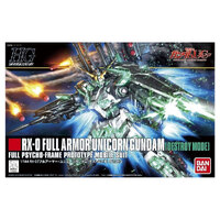 Bandai HGUC Full Armour Unicorn Gundam Destroy Mode  1/144