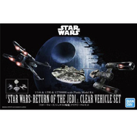 Bandai Star Wars Clear Vehicle Set