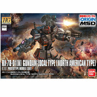 Bandai HG Gundam Local Type North American Type  1/144