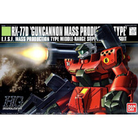 Bandai HGUC RX-77D Guncannon Mass Production Type  1/144