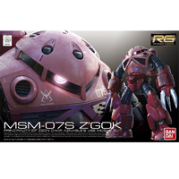 Bandai 5061601 RG MSM-07S Z'GOK CHAR CUSTOM  1/144