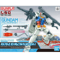 Bandai 5062033 Entry Grade RX-78-2 Gundam Full Weapon Set