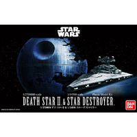 Bandai Star Wars Death Star II And Star Destroyer