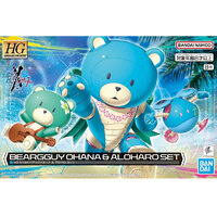 Bandai 5066288 HG Beargguy Ohana & Alohara Set 1/144