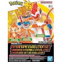 Bandai 5066566 Pokemon Model Kit Infernape Evolution Set