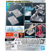 Bandai 5067156 Action Base 6 Clear Colour Mirror Sticker Set