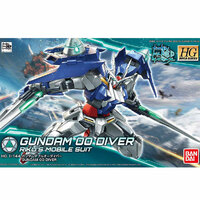 Bandai 5067218 HGBD Gundam 00 Diver  1/144