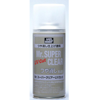 Mr Super B523 Clear UV Cut Flat 170ml Spray