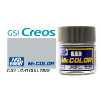 Mr Color C011 Semi Gloss Light Gull Grey