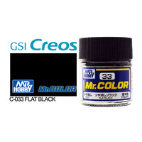 Mr Color C033 Flat Black