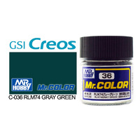 Mr Color C036 Semi Gloss RLM74 Grey Green