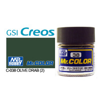 Mr Color C038 Flat Olive Drab 2