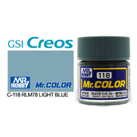 Mr Color C118 Semi Gloss RLM78 Light Blue