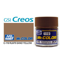 Mr Color C119 Semi Gloss RLM76 Sand Yellow