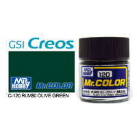 Mr Color C120 Semi Gloss RLM80 Olive Green