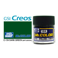 Mr Color C124 Semi Gloss Dark Green (Mitsubishi)