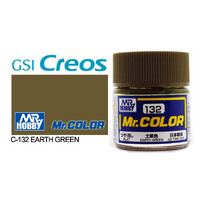 Mr Color C132 Flat Earth Green