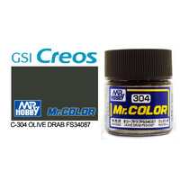 Mr Color C304 Semi Gloss Olive Drab FS34087