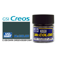 Mr Color C330 Semi Gloss Dark Green BS381/C641