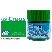 Mr Hobby Aqueous Semi-Gloss Yellow-Green