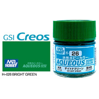 Mr Hobby H026 Aqueous Gloss Bright Green