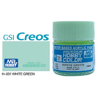 Mr Hobby H031 Aqueous Gloss White Green