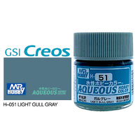 Mr Hobby H051 Aqueous Gloss Light Gull Grey