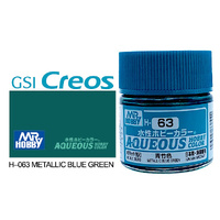 Mr Hobby H063 Aqueous Metallic Gloss Blue Green