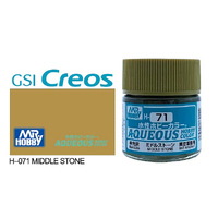 Mr Hobby Aqueous Semi-Gloss Middle Stone