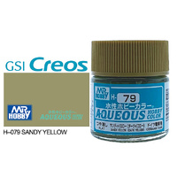 Mr Hobby H079 Aqueous Semi-Gloss Sandy Yellow