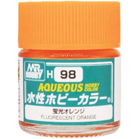 Mr Hobby H098 Aqueous Flurorescent Orange