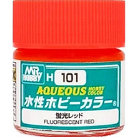 Mr Hobby H101 Aqueous Flurorescent Red