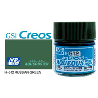 Mr Hobby H512 Aqueous Flat Russian Green 4B0 1947 on